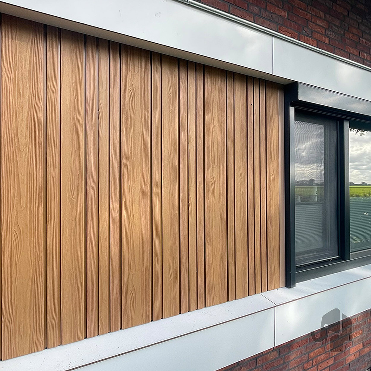 Eva-Last Composiet Gevelbekleding Natural Cedar Stripes S